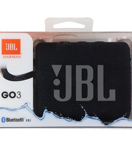 Go 3 - Speaker - for Portable Use - Wireless - Bluetooth - 4.2 Watt - Black