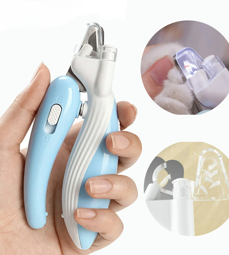 Professional Pet Nail Clippers with Led Light Pet Claw Grooming Scissors for Dogs Cats Small Animals Paw Nail Trimmer Pet Supply