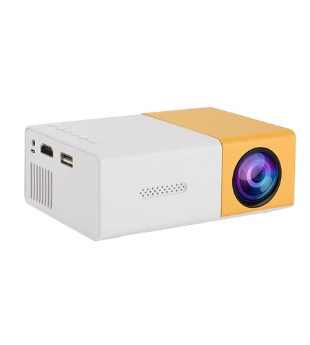 YG300 Micro Portable LED Outdoor Mini HD 1080P Mobile Projector Kids Projector Ultra Clear Projector, Mini Portable Projector