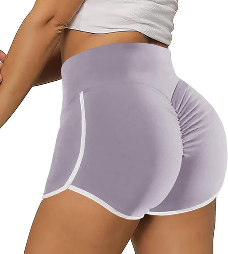 Women'S Workout Shorts Scrunch Booty Gym Yoga Pants Middle/High Waist Butt Lifting Sports Leggings