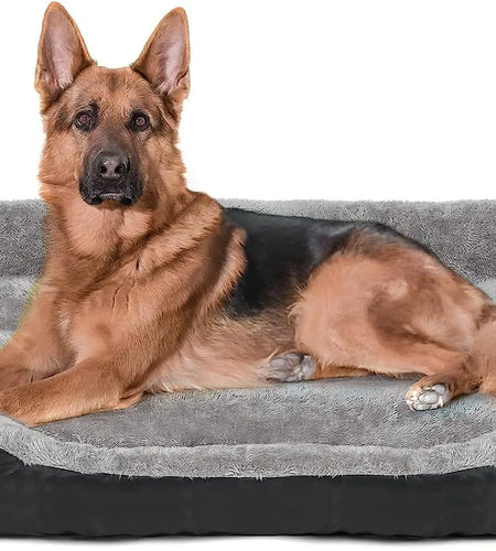Dog Bed, Dog Beds for Large Medium Dogs, Rectangle Washable Dog Bed Comfortable and Breathable Large Dog Bed, Pet Bed