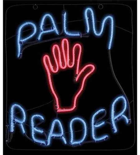 Palm Reader LED Neon Sign Halloween Decoration