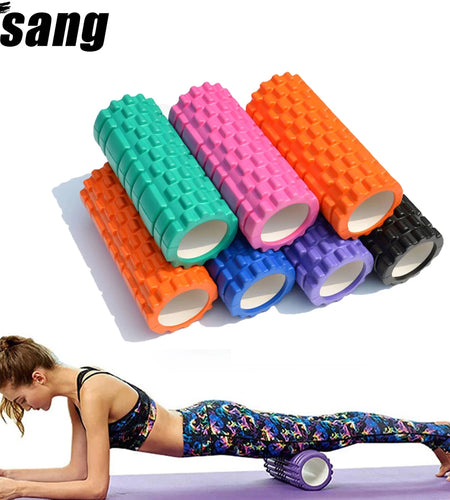 26/33Cm Yoga Column Foam Fitness Pilates Back Muscle Massage Roller Gym Home Myofascial Release the Grid Body Relaxation