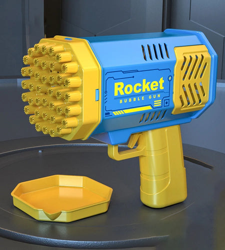 40 Hole Bubble Machine Fully Automatic Bubble Blowing Light Outdoor Bubble Machine without Battery without Bubble Water