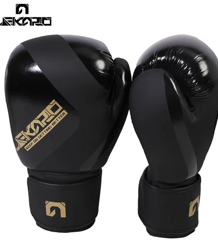Adult Professional 12Oz Boxing Training Gloves Pu Elastic Boxing Gloves Muay Thai Sanda Fighting Gloves for Men and Women
